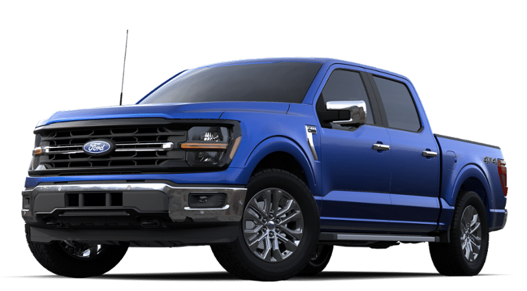 2024 Blue Ford F-150 XLT 4X4 Truck